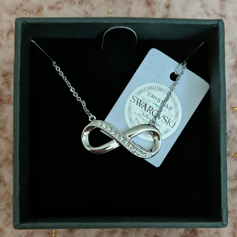Nic & Syd Swarovski Infinity Necklace - BNIB